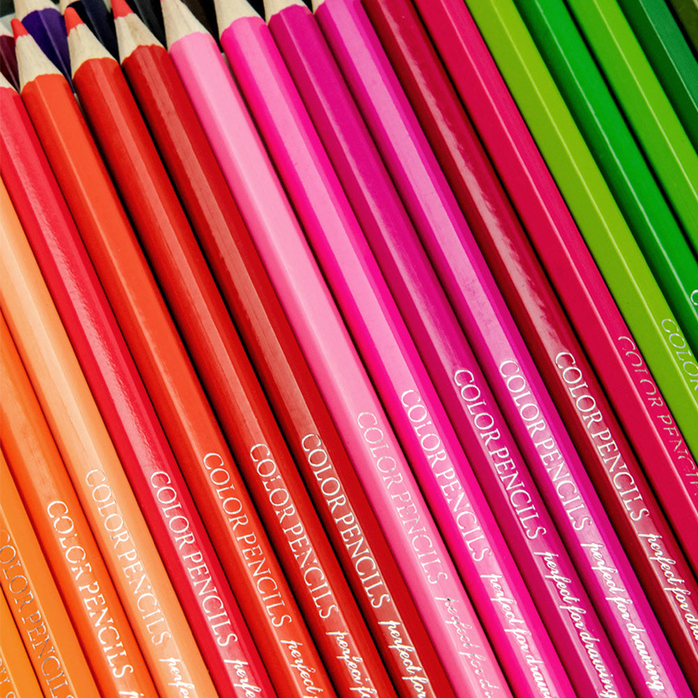 Pre Sharpened Colored Pencil Set for Drawing Coloring and Blending