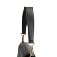 Faux Leather Handbag Shoulder Strap Replacement Accessory-Black