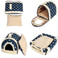 Pet Dog House Kennel Soft Beds Cave Cat Puppy Bed Doggy Warm Cushion Fold