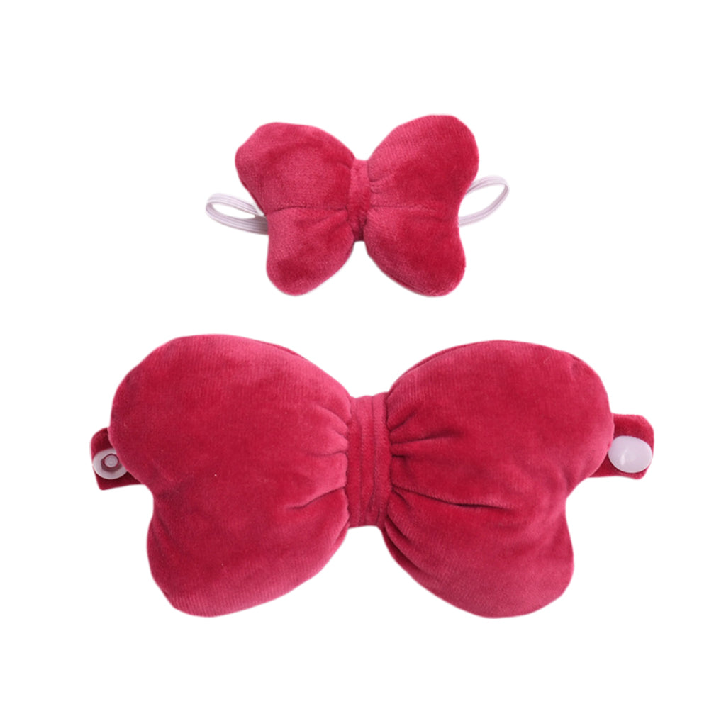 Doll Clothes Set with Small and Large Bow Accessories
