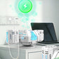 Rechargeable Bubble Machine with RGB Lights for Parties Weddings Events