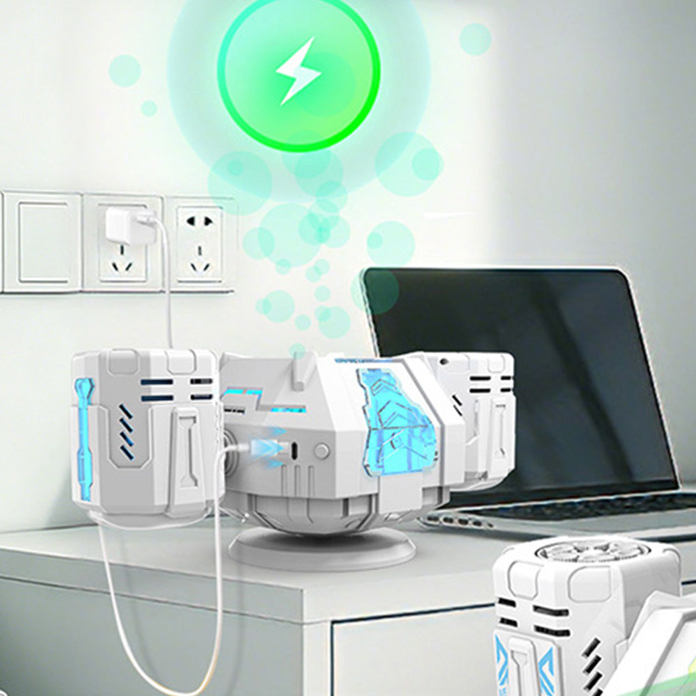 Rechargeable Bubble Machine with RGB Lights for Parties Weddings Events