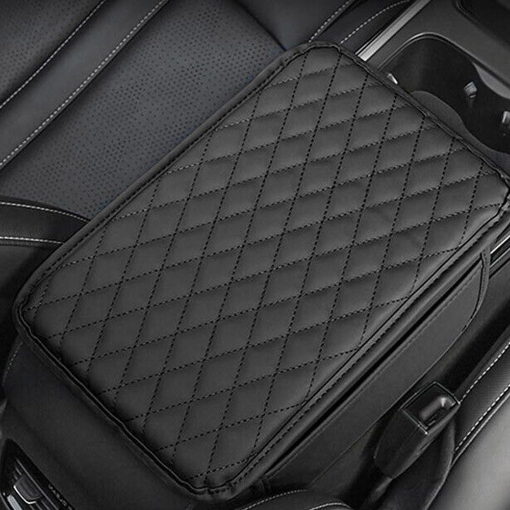 Car Center Console Cover Universal Leather Car Armrest Cover Cushion