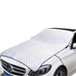 Universal Car Windshield Snow Cover - Heavy Duty Winter Frost Protector for Most Vehicles