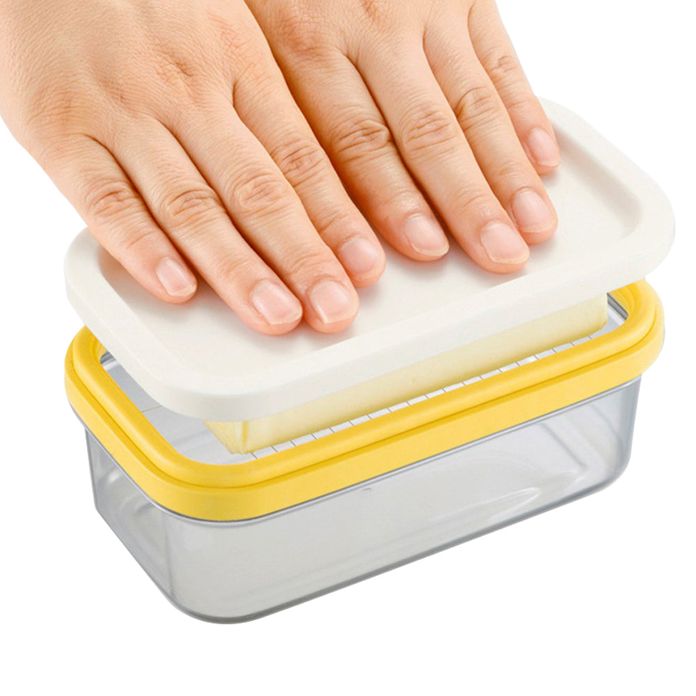 Butter Slicer and Container with Lid