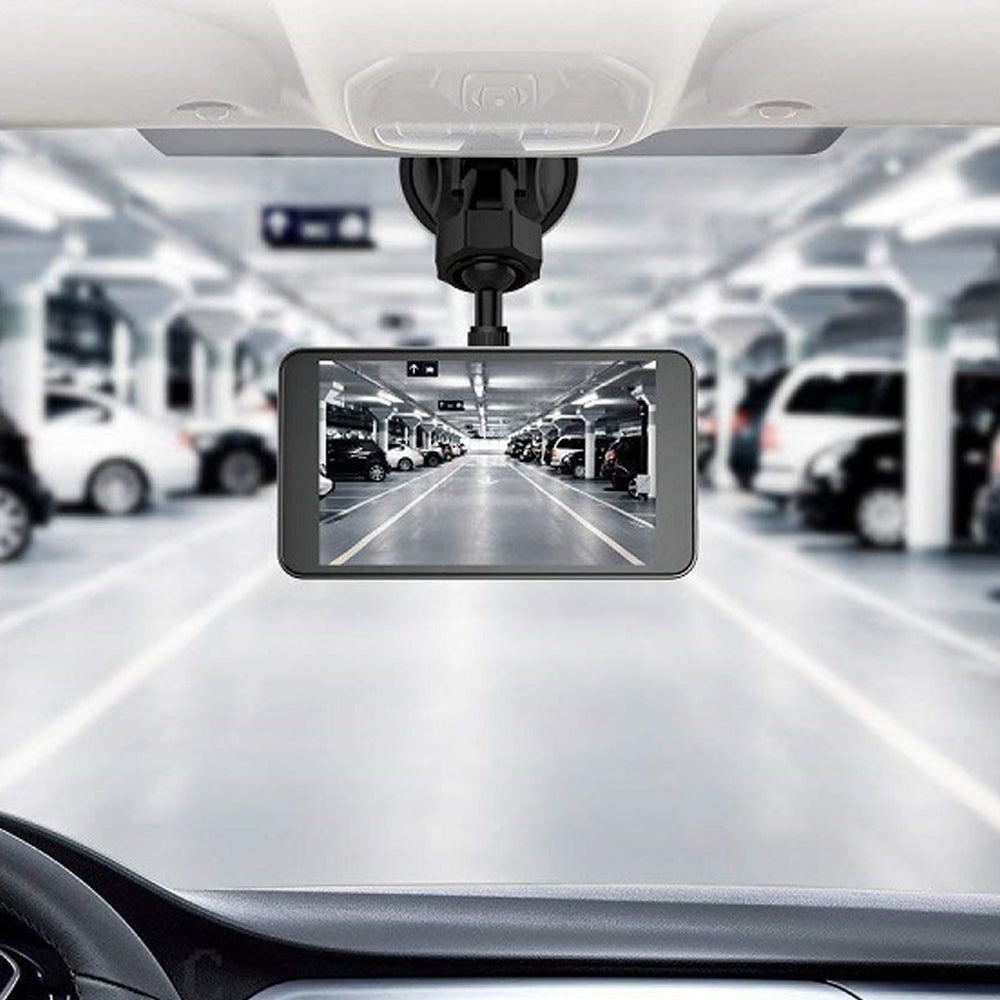 4-inch Touch Screen 2 Channel Dash Cam Front and Rear Car Camera