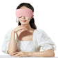 Soft Curved Sleep Eye Masks with Adjustable Strap Soft Foam Ear Plugs