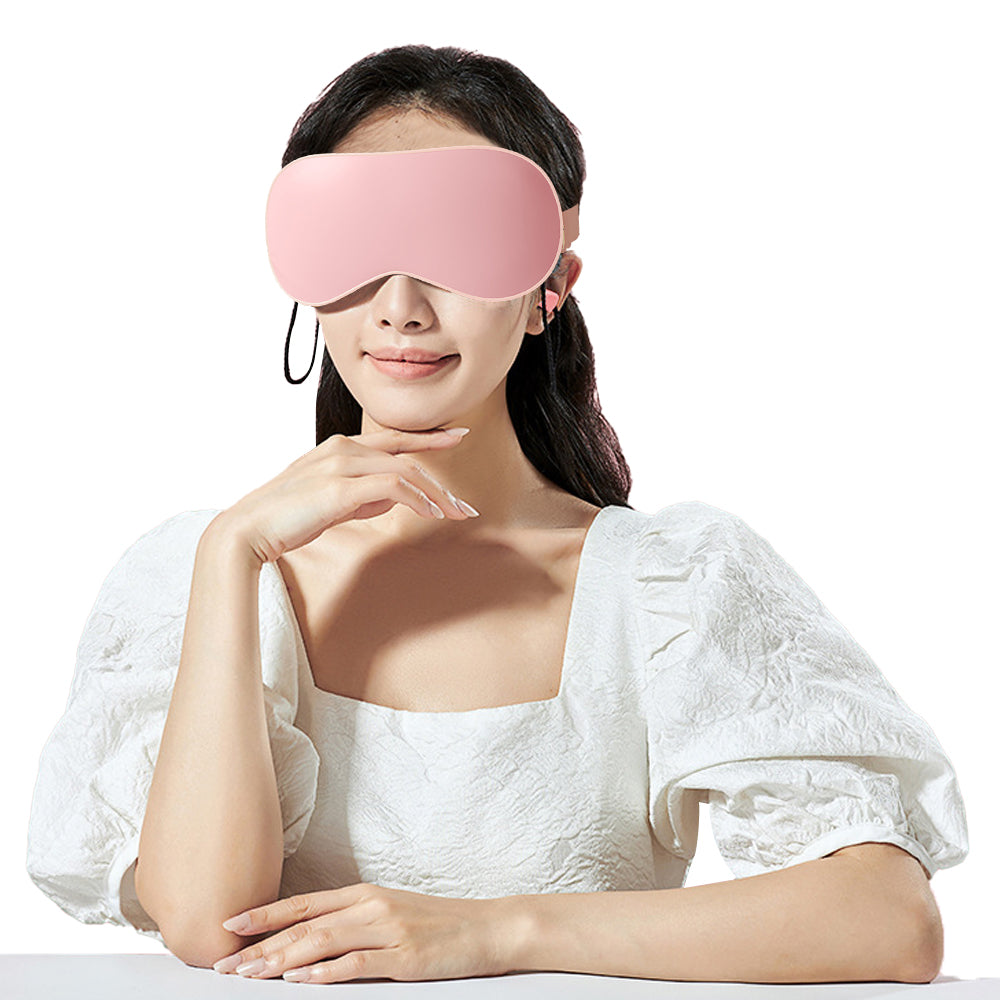 Soft Curved Sleep Eye Masks with Adjustable Strap Soft Foam Ear Plugs