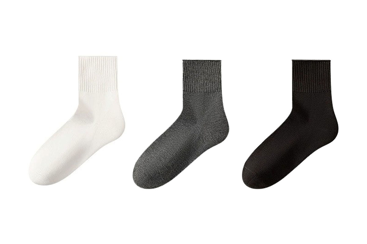 3 Pairs Moisturizing Socks for Dry Cracked Heel Treatment