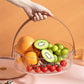 Divided Serving Tray with Lid and Handle Snack Platter Organizer