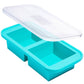 Silicone Freezer Tray With Lid Freezer Food Storage Molds for Soup Sauce Broth