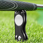 2PCS Golf Divot Repair Tool Putt Alignment Ball Marker Pop-up Fork Tine