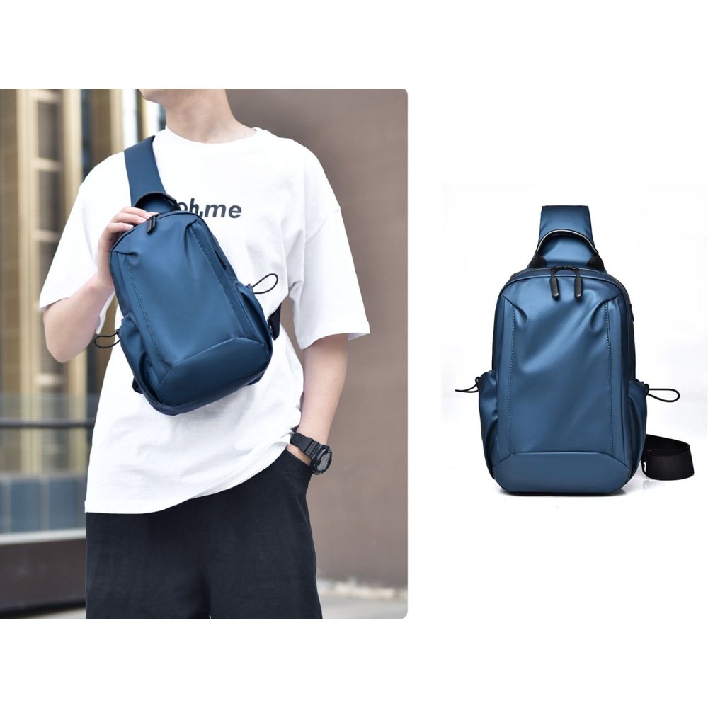 Casual Travel Large Capacity Mens Backpack Fashionable Multifunctional Chest Bag