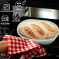 2Pcs Silicone Bread Baking Supplies Dough Proofing Bowl