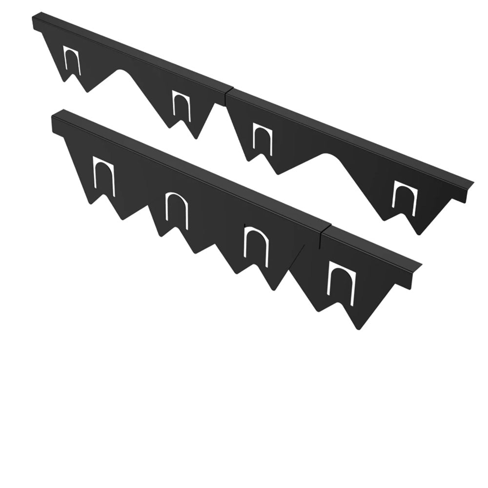 2Pcs Stainless Steel Stove Gap Covers Stove Gap Filler Stove Guard For Kitchen Oven Counter Side Gap