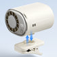 360 Rotatable 199-Speed Ice Cooling Clip Fan with Neck Lanyard TEC Semiconductor Cooling Fan Turbo Boost Wind