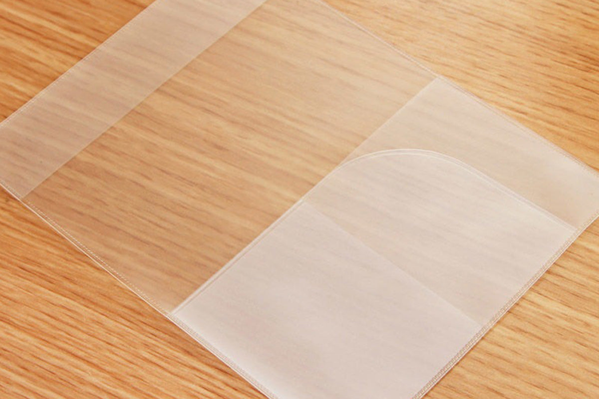5 Pack Clear Passport Cover Protector Case with Card Slots