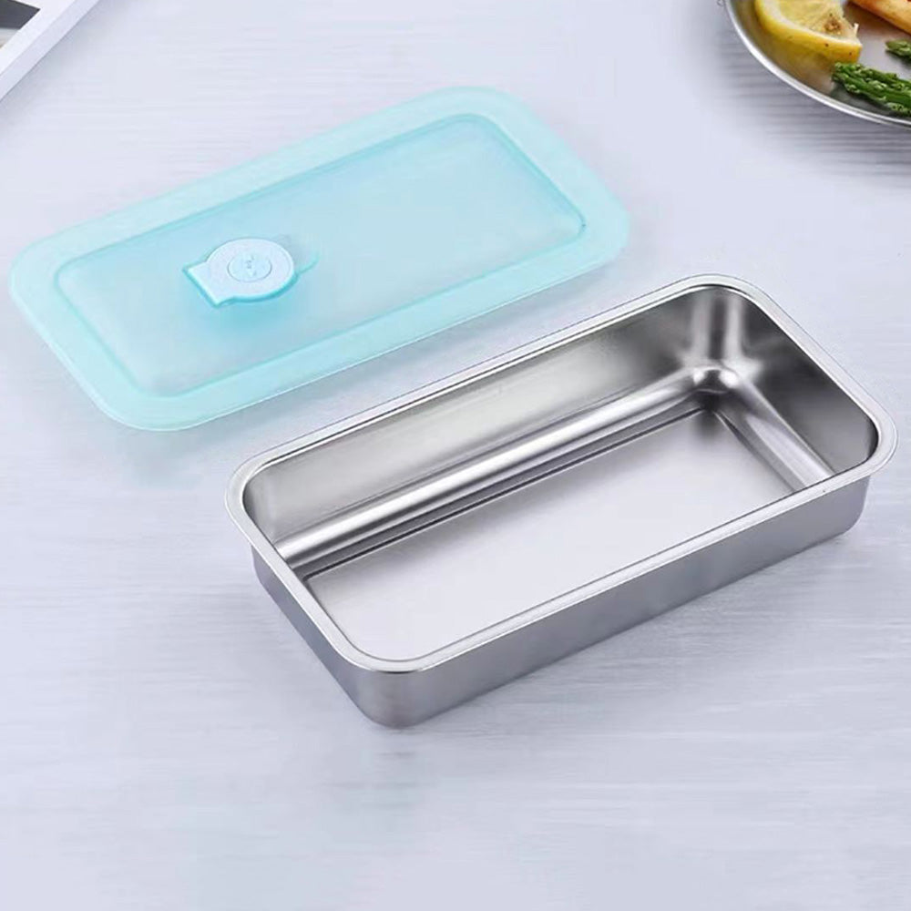 4Pcs Stainless Steel Grab and Go Snack Containers with Lids