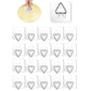 20 PCS Wall Plate Hangers Adhesive Picture Hangers for Paintings