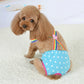 Cute Harness Female Dog Sanitary Pants Reusable Menstrual Diaper