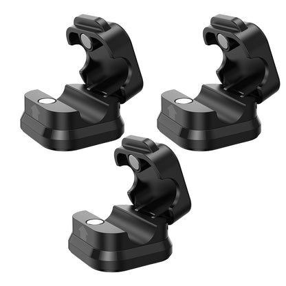 3Pcs Self-Adhesive Cable Clips for Desk Cord Organization