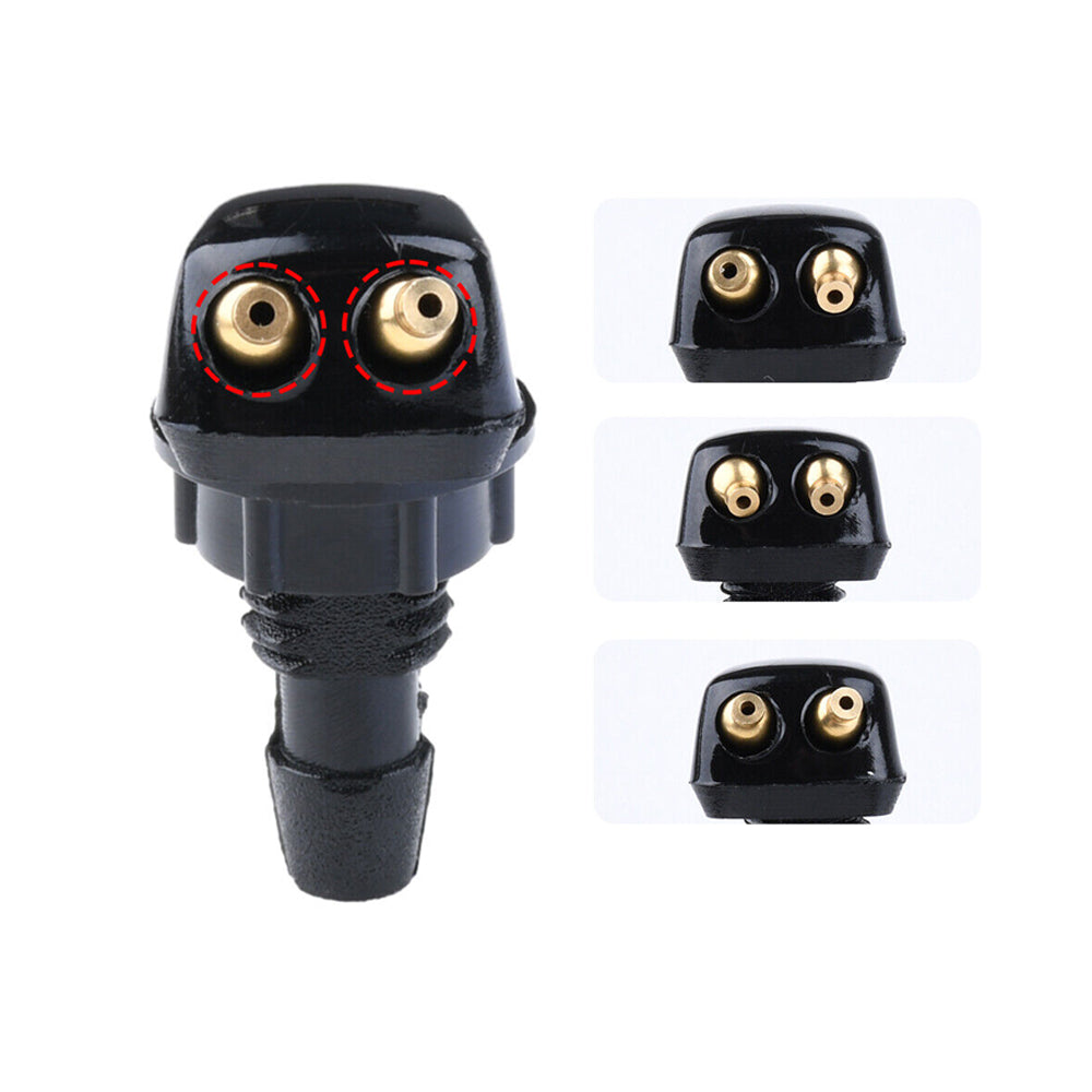 2Pcs Universal Car Windscreen Wiper Nozzles
