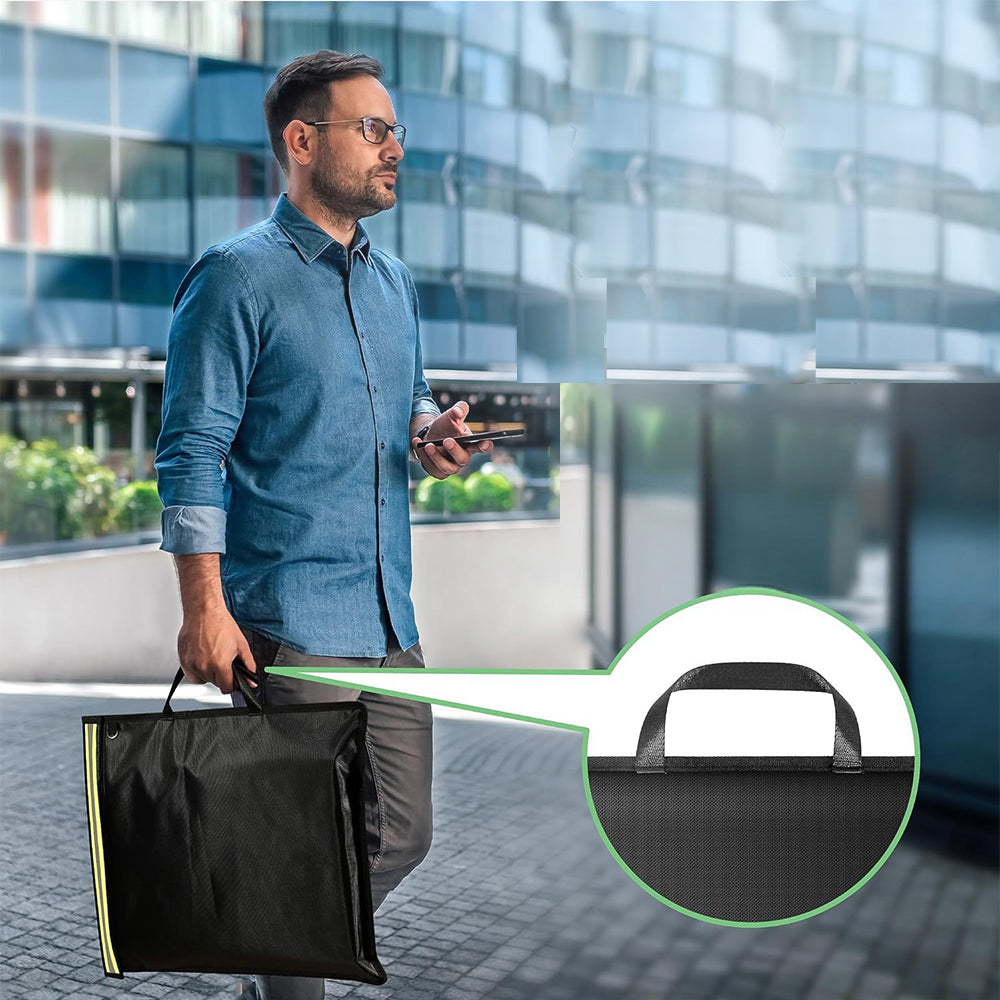 3Pcs Anti-Tracking Faraday Bags with Reflective Strips