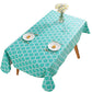 Moroccan Pattern Tablecloth Rectangle Dining Table Cover Christmas Party Decor