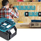 5Pcs Wall Mounted Battery Holders Compatible with Makita 18V Batteries