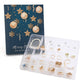 24PCS Christmas Jewelry Advent Calendar Bracelet Necklace Ring Earrings Set