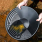 7 Piece Black Gold Panning Prospecting Kit with Pan Shovel Vial and Bag