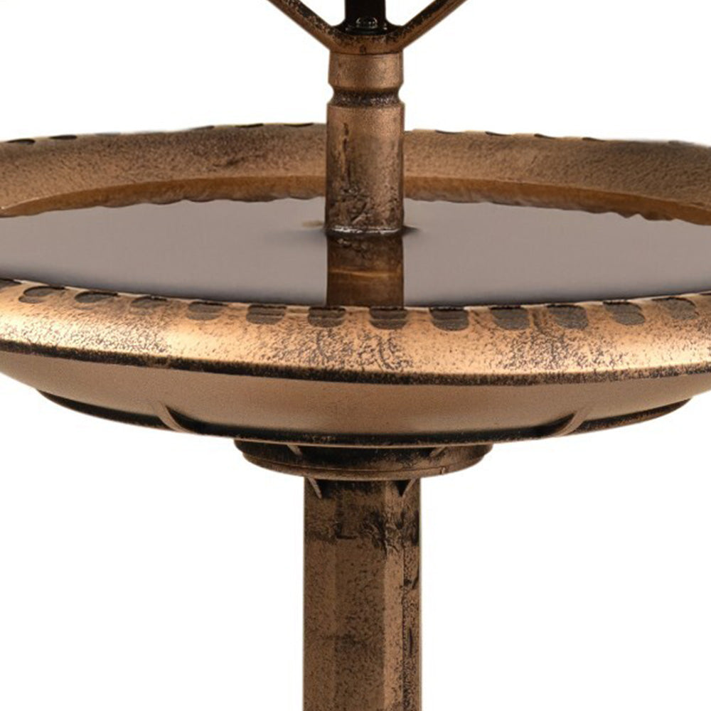Three in One Solar Bird Bath Feeder