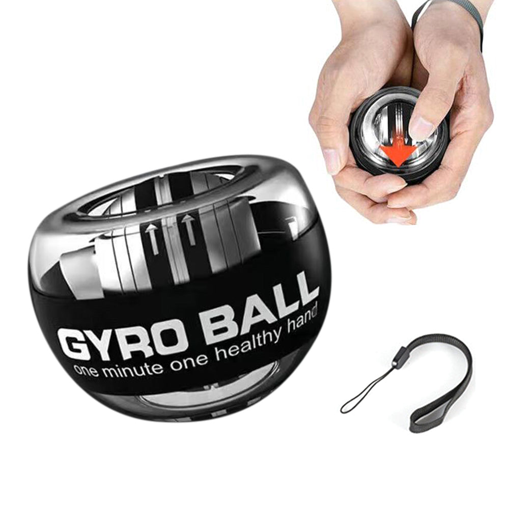 6 Colors LED Gyroscope Wrist Exercise Ball Strength Trainer Muscle Training