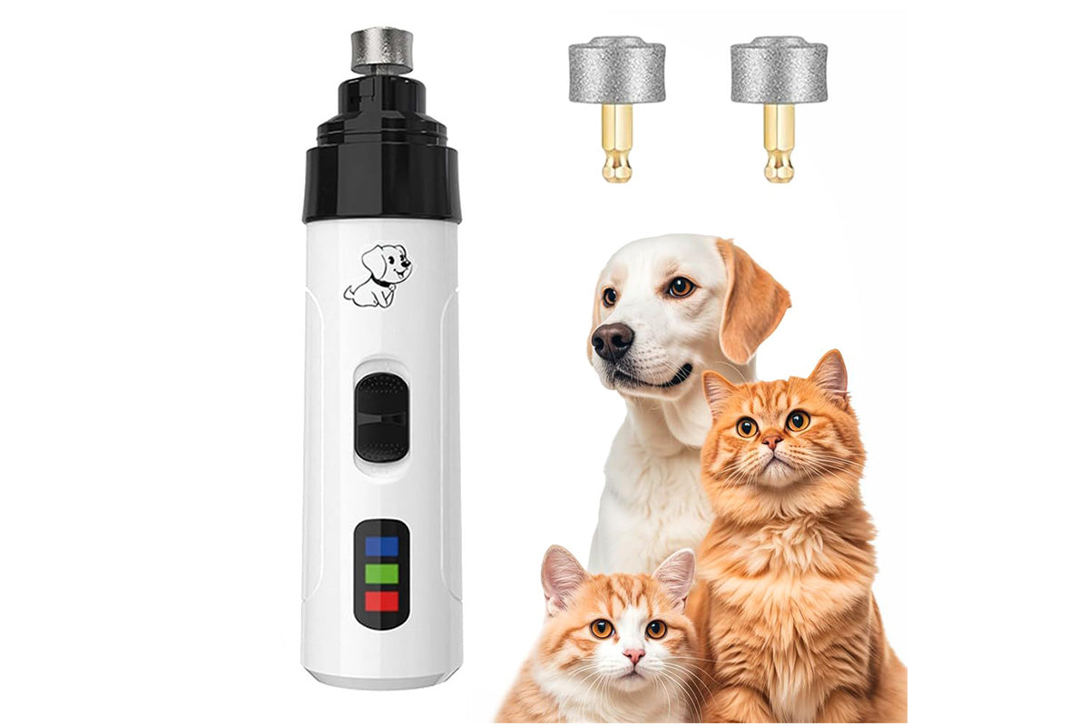 Electric Pet Nail Grinder 2-Speed Toenail Grooming Grinder
