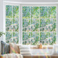 Rainbow Window Privacy Film Stain Glass Window Film For Day Night Privacy Protection