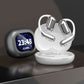 Wireless Open Ear Earbuds With LCD Touchscreen Bluetooth 5.4 Over The Ear Earbuds