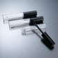 3-Piece 10ml Clear Cosmetic Tube Set with Funnels For Mascara, Lip Gloss & Eyeliner