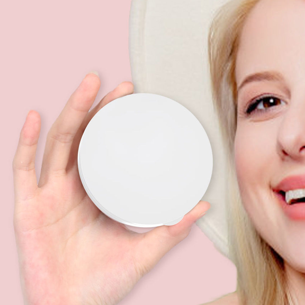 Mini Mirror With Lights Magnification LED Compact Mirror Travel Mirror For Pocket