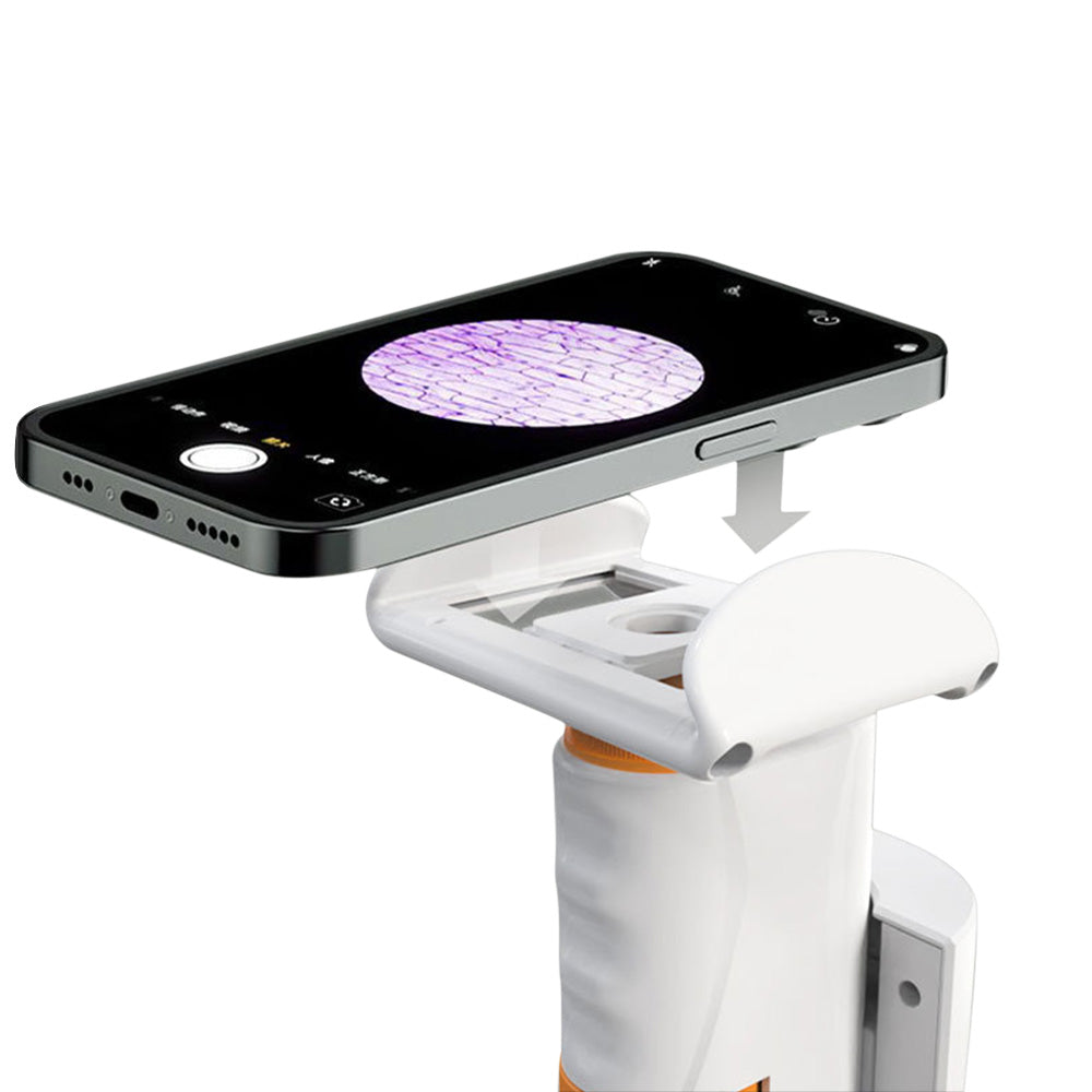 60X - 120X Portable Handheld Microscope Mini STEM Science Toy with LED Light