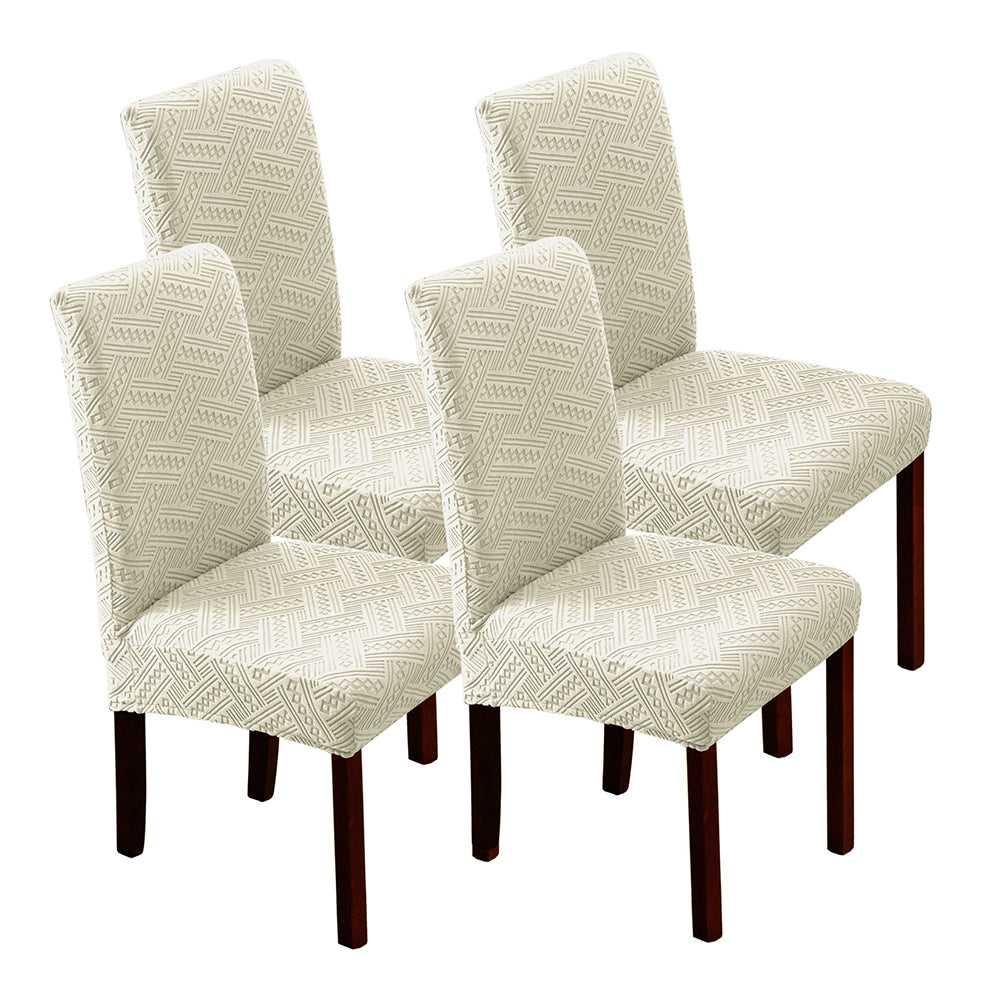 4Pcs Stretch Dining Chair Cover Chair Slipcover Dining Chair Protector