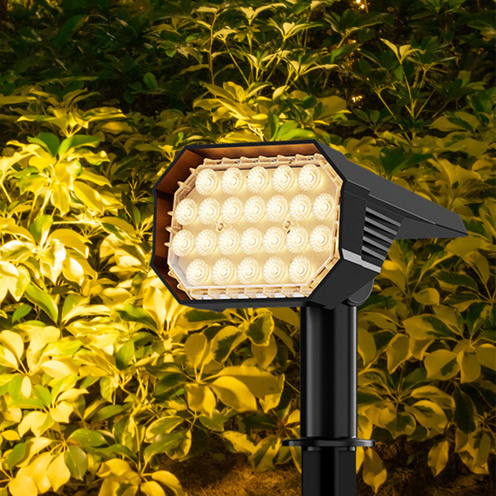Solar Spot Lights Outdoor Waterproof Solar Lights for Yard Garden Landscape