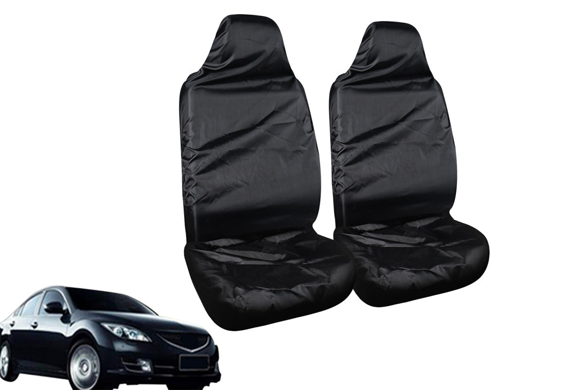 Universal Car Front Seat Covers Pair Waterproof Easy Clean Seat Protectors