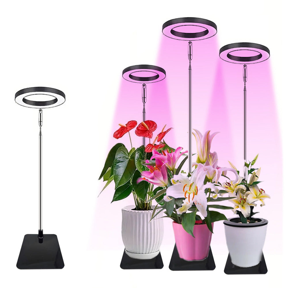 Grow Light for Indoor Plants with 20 LED Full Spectrum and Adjustable Brightness