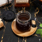 16 Oz Coffee Pot Mug Glass with Lid