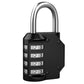 Black Combination Padlock for Gym Locker Luggage