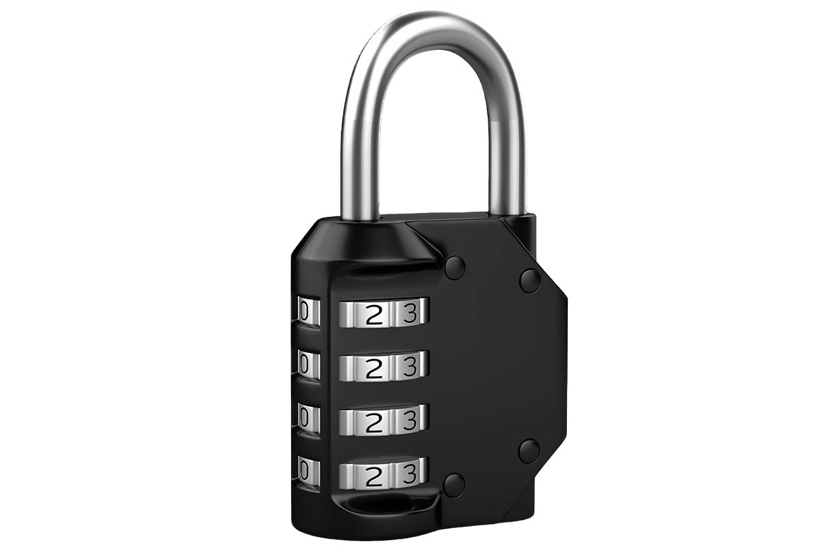 Black Combination Padlock for Gym Locker Luggage