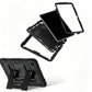 1pc Shockproof Tablet Case with Kickstand Shoulder Strap for Samsung Tablet and 2pcs Dual Tip Stylus Pens
