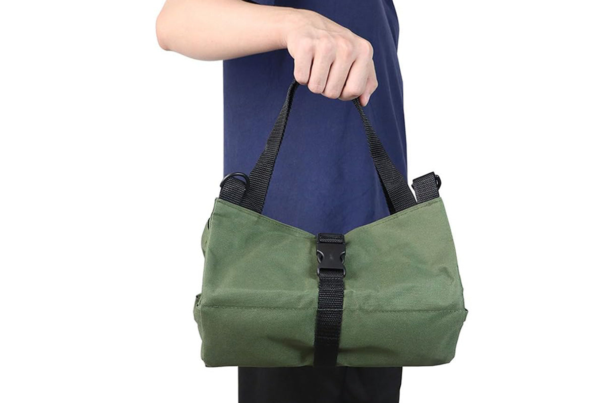 5 Pockets Tool Roll Organizer Bag Oxford Cloth Storage for Mechanics