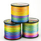 2X500m Multicolor PE Braided Fishing Line 8 Strands Braid Fishing Line