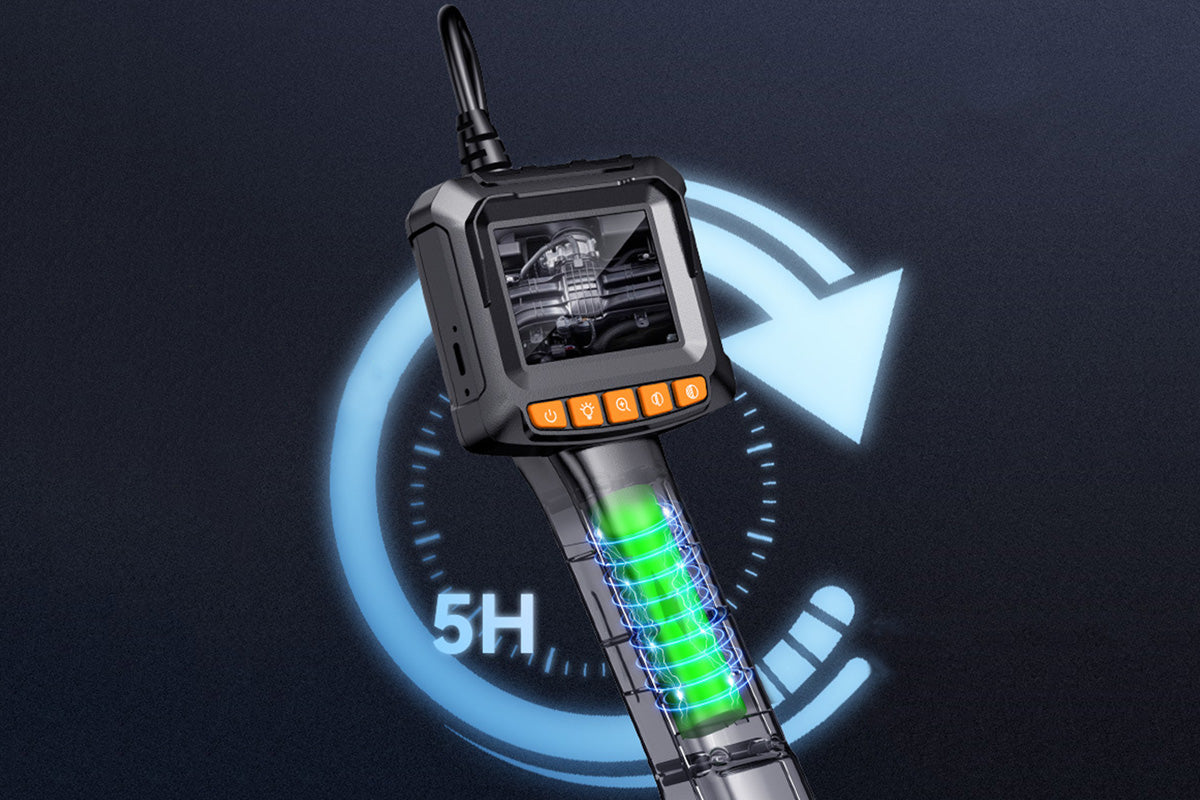 Endoscope Camera with Light Inspection Cameras for Wall Automotive Engine